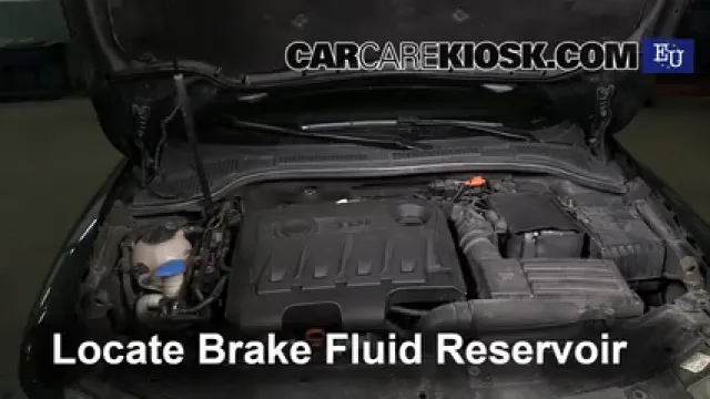 2012 Skoda Superb TDI 4X4 2.0L 4 Cyl. Turbo Diesel Brake Fluid Add Fluid